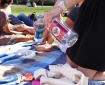 Courtesy by The Ram One student poured vodka into a water bottle Tuesday afternoon on Edward’s Parade.