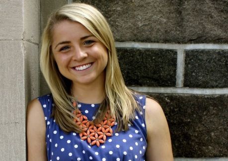Emily Raleigh, FCRH ‘16,  keeps busy as the founder of a company that empowers women. (Courtesy of Emily Raleigh)