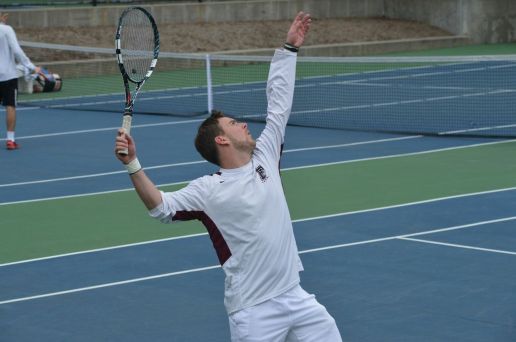 Tennis has its final home match of the year April 11 against Sacred Heart. (RAM ARCHIVES) 