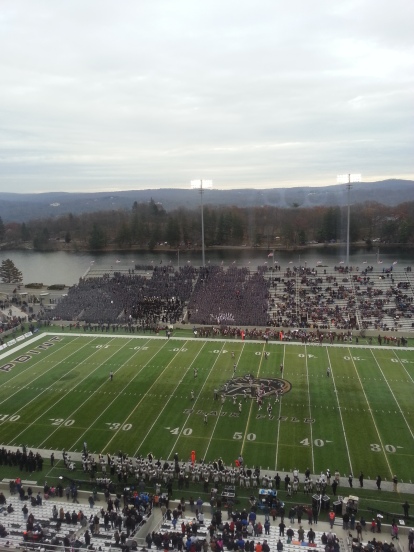 The Rams played their final game of the 2014 regular season at Michie Stadium in West Point, New York. (Max Prinz/The Fordham Ram) 
