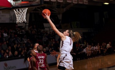 Tapio has been a major contributor in her senior season, averging over 12 points in nearly 30 minutes per game. Courtesy of Fordham Athletics