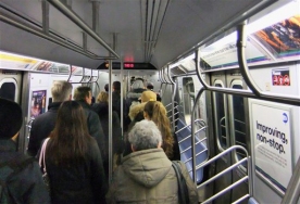 Man users of public transportation in New York City could suffer financially if the MTA keeps raising fare rates. Courtesy of Barbara Woike/AP