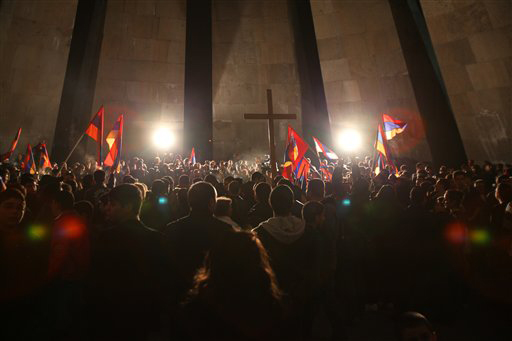 Armenians mourn for their huge loss on this somber anniversary. 