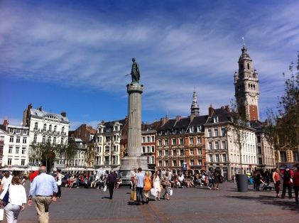 The city of Lille is heavily influenced by Belgian culture. Courtesy of Lucy Koehler. 
