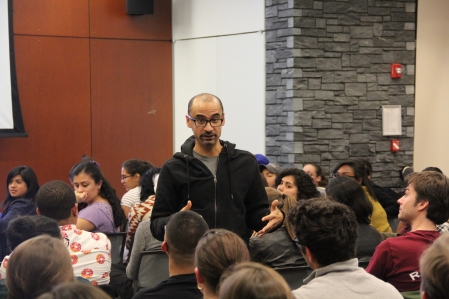 Junot Diaz is a Pulitzer Prize winning author. Casey Chun/ The Fordham Ram. 