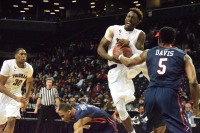 The Rams had their moments but were unable to mount a comeback against Richmond. Andrea Garcia/The Fordham Ram