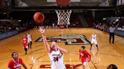 Samantha Clark may have graduated in May, but her time at Fordham has only just begun. (Courtesy of Fordham Athletics)