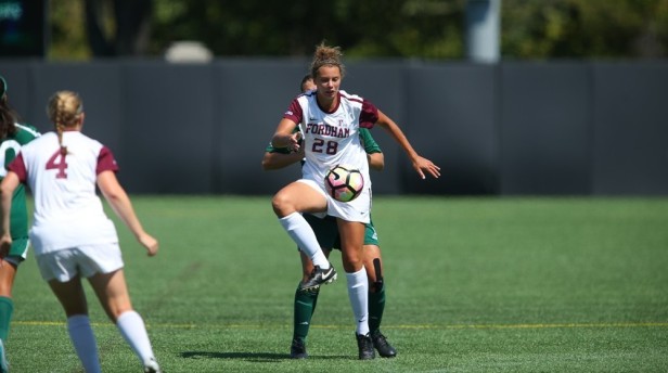 Amanda Miller and the Rams had an up and down week with a tough loss to the Billikens and a strong win over the Flyers. (Courtesy of Fordham Athletics). 