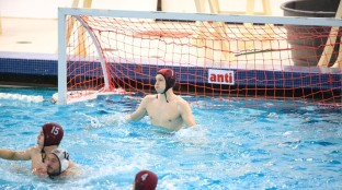 Junior keeper Alex Jahns had a solid weekend in net for the Rams. (Courtesy of Fordham Athletics)