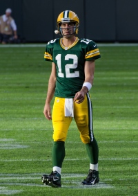 Aaron Rodgers is one of the favorites to win the NFL MVP award. (Courtesy of Wikimedia)
