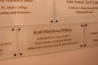 Whaley’s legacy lives on with her place in Fordham’s Alumni Hall of Honor, a rightful place for the activist. (Andrea Garcia / The Fordham Ram)