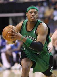 Paul Pierce had a fitting end to his last game at the Garden. (Courtesy of Wikimedia)